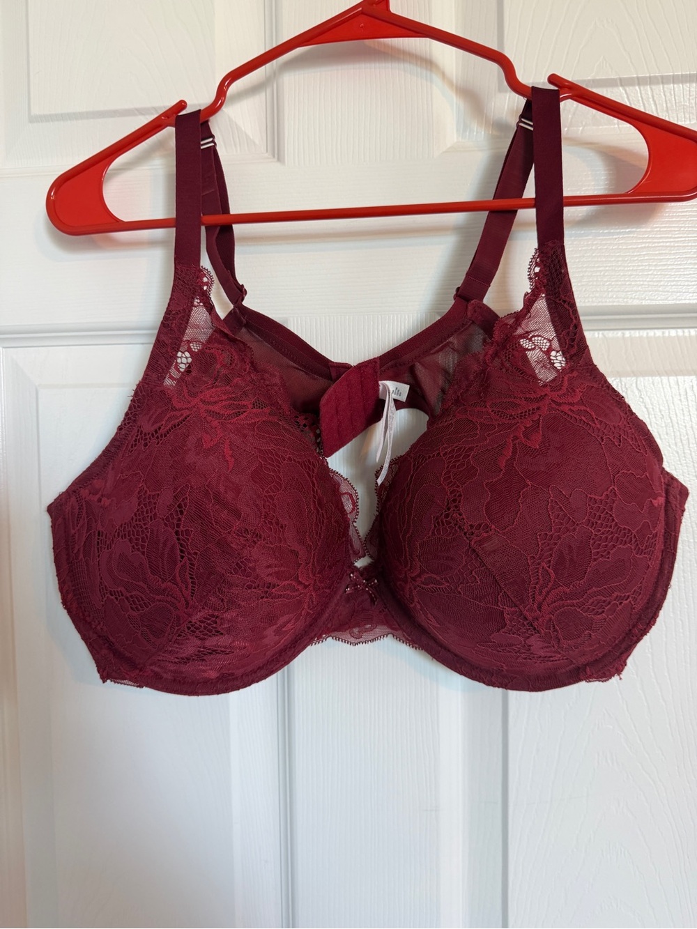 Auden Lace Underwire Bra - Wine
